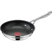 Tefal Jamie Oliver E31002, Monikäyttöinen paistinpannu, Ruostumaton teräs, Ruostumaton teräs, Titaani, Ruostumaton teräs, Lasi