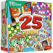 Trefl Kaleidoskooppi 25 peliä Treflik-perhe