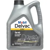 Mobil Delvac Ultra 5W-40 4L Ultimate Defense moottoriöljy