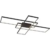 LINDBY Led Tetson , himmennettävä, Musta, Olohuone/ruokailutila, Metalli, Moderni