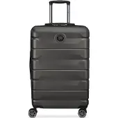 Delsey Air Armour Expandable 66 cm matkalaukku, musta