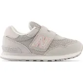 New Balance unisex for kids. PV515V1 515 Hook & Loop trainers, grey (28), Flat, Velcro, Sport, children's fashion