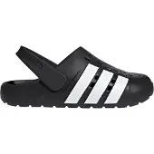 Adidas Puukengät & Crocs-jalkineet 'Adilette 2.0' musta / valkoinen