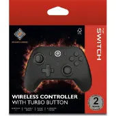 Deltaco Gaming Nintendo Switch bluetooth -ohjain Hall Effect, musta