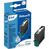 Pelikan E64 T1291, musta, Väriainepohjainen muste, 1 kpl (4108609)