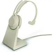 Jabra Evolve2 65 UC -langaton monokuuloke, beige