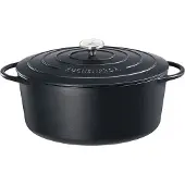 Küchenprofi - Provence Valurautapata 31 cm 6 L Musta