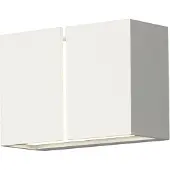 Konstsmide Led ulkoseinävalaisin Pavia, Valkoinen/opaali, Alumiini, Moderni