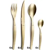 Amefa - Jet Aterimet 16 osaa Champagne