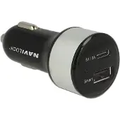 Navilock 62782, Auto, DC, 5 V, Musta