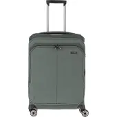 Travelite Priima 4-pyöräinen vetolaukku 68 cm Laajennettava Vihreä