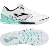 Joma Mundial In - Valkoinen/turkoosi - Sisäpeli (Ic), koko 44
