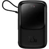 Baseus Powerbank Qpow PRO with cable, 10000mAh, 22.5W (Black)