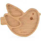 Miniland Chick Wooden Plate Astiasto
