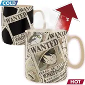 Abystyle One Piece Wanted 460 ml väriä vaihtava muki