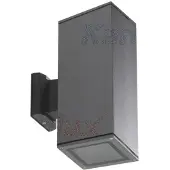 Kanlux S.A. Lart seinävalaisin 2xE27 30cm IP54 grafiitinharmaa
