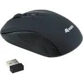 Equip 245108, Molempikätinen, Optinen, Langaton RF, 1600 DPI, Musta