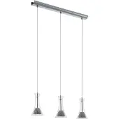 Eglo 93793 - LED-riippuvalaisin MUSERO 3xLED/5,4W/230V