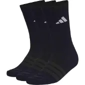 Adidas Sukat Cushioned Sportswear Crew 3-pack - Musta, koko 34-36