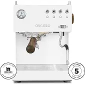 Ascaso Steel Uno PID White&amp;Wood espressokeitin - puoliammattimainen