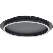 LINDBY Led Kunis , Musta, Olohuone/ruokailutila, Synteettinen materiaali, Moderni