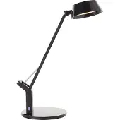 Brilliant Led pöytävalaisin Kaila, himmennettävä, Musta, Työhuone/toimisto, Synteettinen materiaali, Moderni