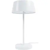 LINDBY Led pöytävalaisin Milica , himmennettävä, Valkoinen/opaali, Olohuone/ruokailutila, Metalli, Skandinaavinen