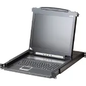 Aten – 17" KVM console with 17" LCD screen, 1U, US (CL1000N-ATA-AG)