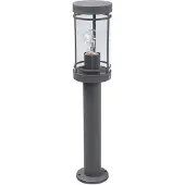 LINDBY pollarilamppu Djori, 50 cm, antrasiitti, ruostumaton teräs, E27 Djori, Alumiini/harmaa/sinkki, Ruostumaton teräs, Moderni