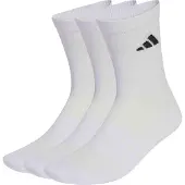 Adidas Sukat Cushioned Sportswear Crew 3-pack - Valkoinen/musta, koko 34-36