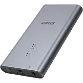 UNITEK S1206A SolidForce USB-C - PCIe/NVMe M.2 SSD 10 Gbps kaksipaikkainen kotelo offline-kloonilla