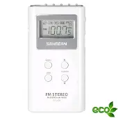 Sangean taskuradio DT-120 valkoinen