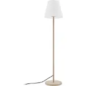 LUCANDE Jaimy -terassivalaisin, beige, metalli, 150 cm, E27, Kerma/meripihka, Synteettinen materiaali, Moderni