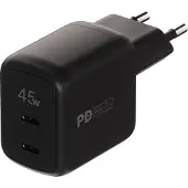 Vivanco Super Nopea 2 x USB-C PD 45 W Kotilaturi