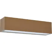 LUCANDE Led ulkoseinävalaisin Lengo , Ruskea/ruoste, Alumiini, Moderni,