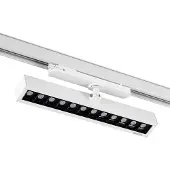 Arcchio Millay LED-kiskovalaisin valkoinen 3000K, Valkoinen/opaali, Työhuone/toimisto, Alumiini, Moderni