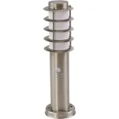 LINDBY Hanja-pollarivalaisin, anturi, ruostumaton teräs, Ø 11,7 cm Hanja , himmennettävä, Alumiini/harmaa/sinkki, Ruostumaton teräs, Moderni