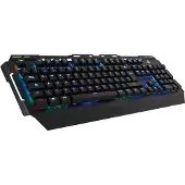 Conceptronic KRONIC, Langallinen, USB, Mekaaninen, QWERTY, RGB LED, Musta (KRONIC01IT)