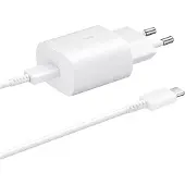 Samsung 25W USB-C laturin valkoinen