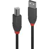 Lindy 3m USB 2.0 Type A to B Cable, Anthra Line (36674)