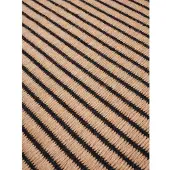 Tom Dixon Line matto Musta 70x250 cm