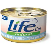 Life Cat Wet 24x85g Natural Adult kana Life Cat kissan märkäruoka