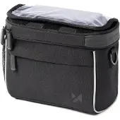 Wozinsky Handlebar Bag Bike Shoulder Bag Black (WBHBB-01)