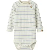 Lil´ Atelier Nbmkail Ls Slim Body Lil Noos - Cream - 74