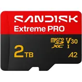 SanDisk Extreme PRO microSDXC 2TB UHS-I (SDSQXCD-2T00-GN6MA)