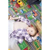 Rebel City Life Playmat - 95 X 133 Cm - Multi/patterned - ONE SIZE