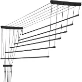 Kadax Kuivausteline kattoon, 6 tankoa, 170 cm
