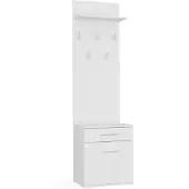 Top E Shop DUO WIESZAK BIEL clothing hanger White