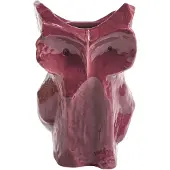 Serax Owl Vase L Aubergine After Midnight - Burgundy - 30 CM
