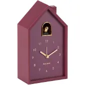Karlsson herätyskello Modern Cuckoo Oro dark mauve KA6077PU